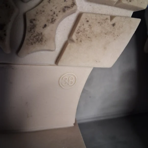 ​Steve Madden Approach Chunky Platform Loafers - Cream Gold Horsebit Size 7.5 - Picture 14 of 15